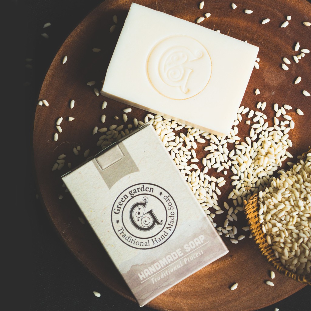 Xà phòng handmade Gạo  từ Green Garden