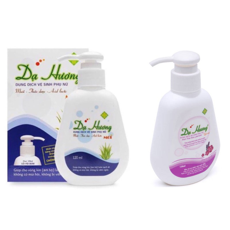 Dung dịch vệ sinh phụ nữ Dạ Hương Tím (Lavender) 120ml có vòi - sạch nhẹ, khử mùi hôi, bảo vệ vùng kín - cvspharmacy