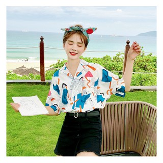 Áo sơ mi nữ ulzzang ( ảnh thật)