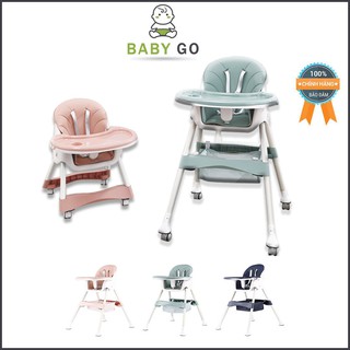 [Có Gấp Gọn - Có Bánh Xe] Ghế Ăn Dặm Belly Baby BB105 Siêu Tiện Lợi- Umoo Ghế Ăn Dặm - ( Model BB105 & BB102 )