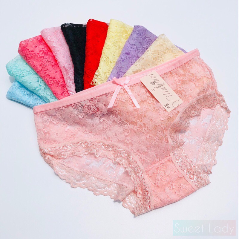 Quần Lót Ren Nữ Sexy Không Viền Siêu Mềm Thoáng Mát Cao Cấp SWEETLADY Quần Chip Ren Nữ Mỏng | BigBuy360 - bigbuy360.vn
