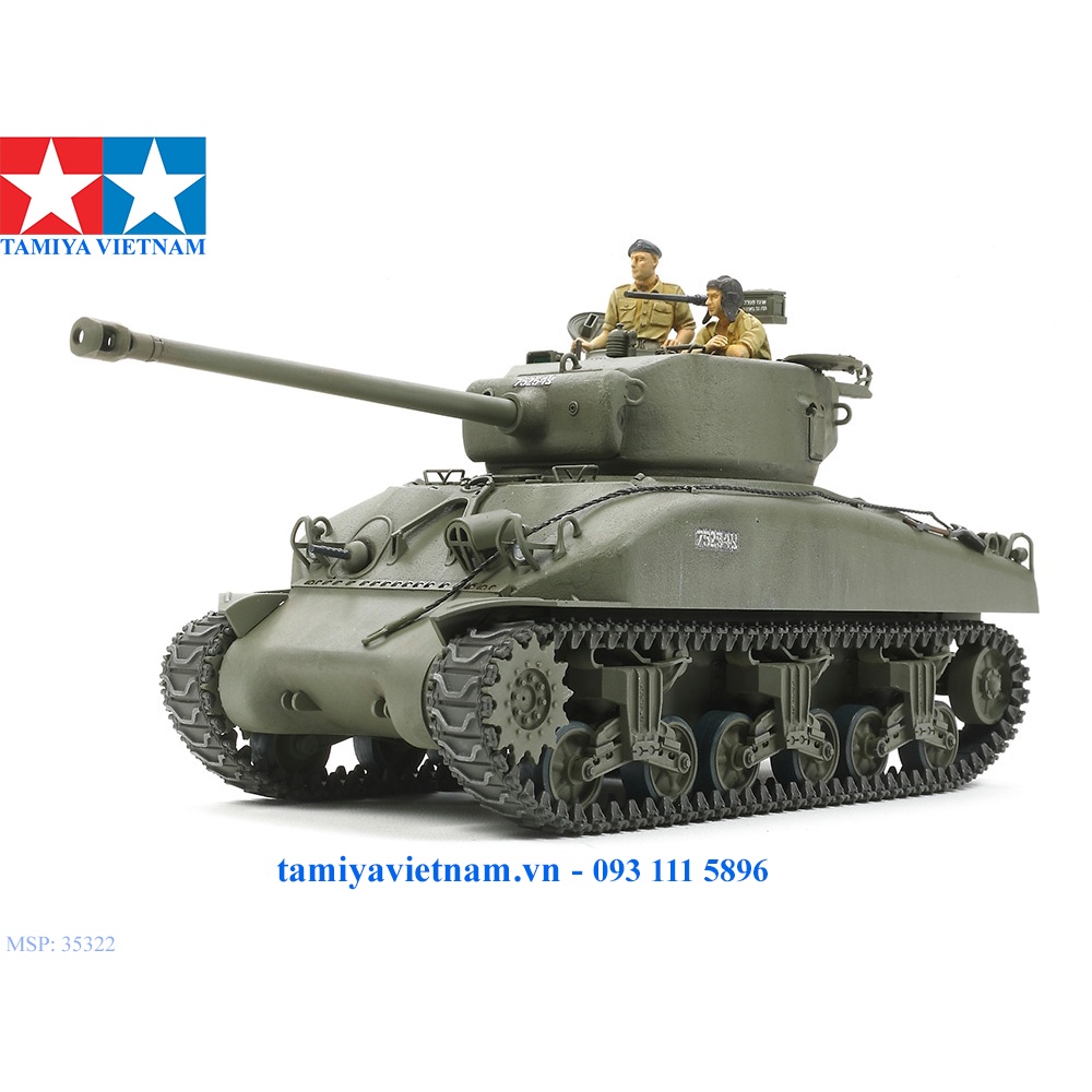 35322 Mô hình xe tăng quân sự 1/35 SCALE ISRAELI TANK M1 SUPER SHERMAN