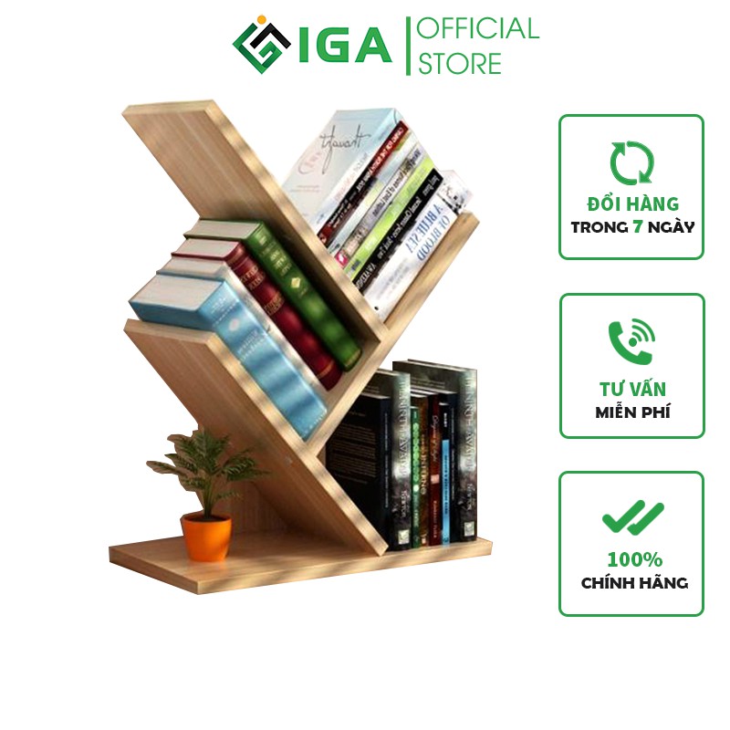 Kệ Sách IGA Để Bàn Phong Cách Hiện Đại - GP113