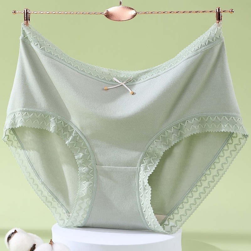 AOFEIQIKE AOFEIQIKE Quần Lót Cotton Không Đường May Mềm Mại Thoáng Khí Dành Cho Nữ Size XL-3XL