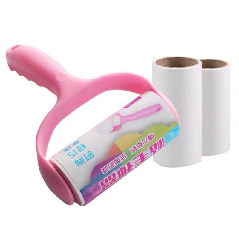 Cây lăn bụi, lăn lông chó mèo cao cấp 60 lớp và 2 lõi thay thế