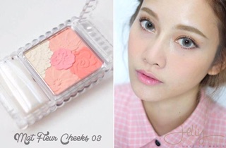 💋Phấn má Canmake Mat Fleur Cheeks.