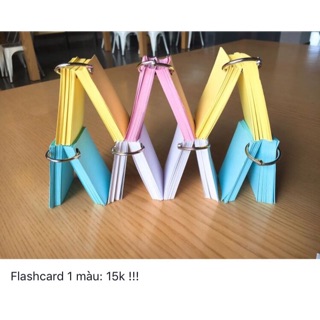 FLASHCARD NHIỀU MÀU HỌC NGOẠI NGỮ CỰC HIỆU QUẢ !!! 