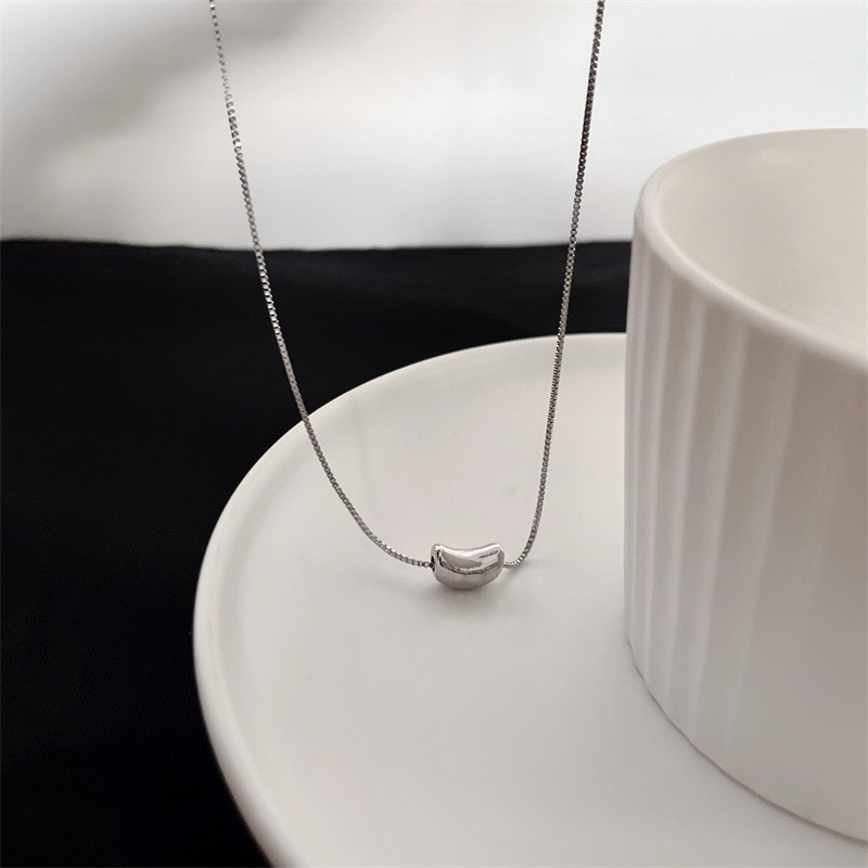 Dây chuyền, vòng cổ mặt hạt đậu may mắn NL040 Leace.accessories