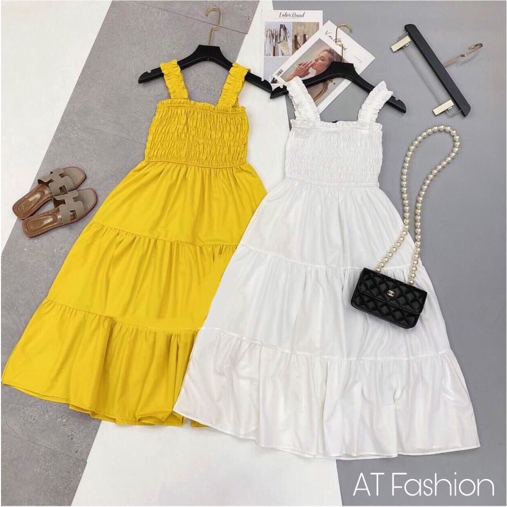 Mcbb 9-24 kg 100% tơ lụa đầm hai dây cho bé gái maxi tiểu thư xòe váy công chúa bé gái váy trẻ em bé gái 1-16 tuổi 2 dây