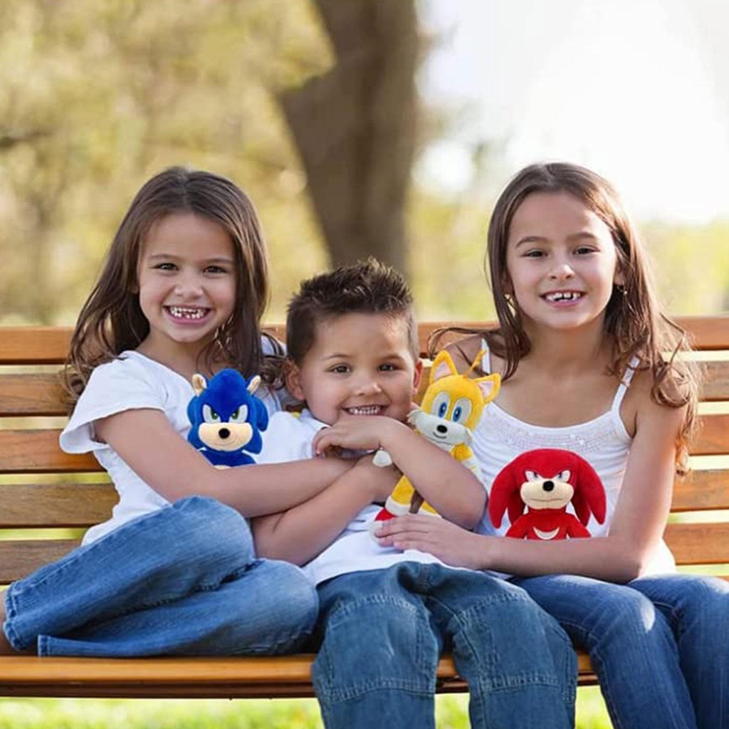 Đồ chơi nhồi bông Mềm Mại Hình Sonic The Hedgehog Shadow Amy Cho Bé I4U0