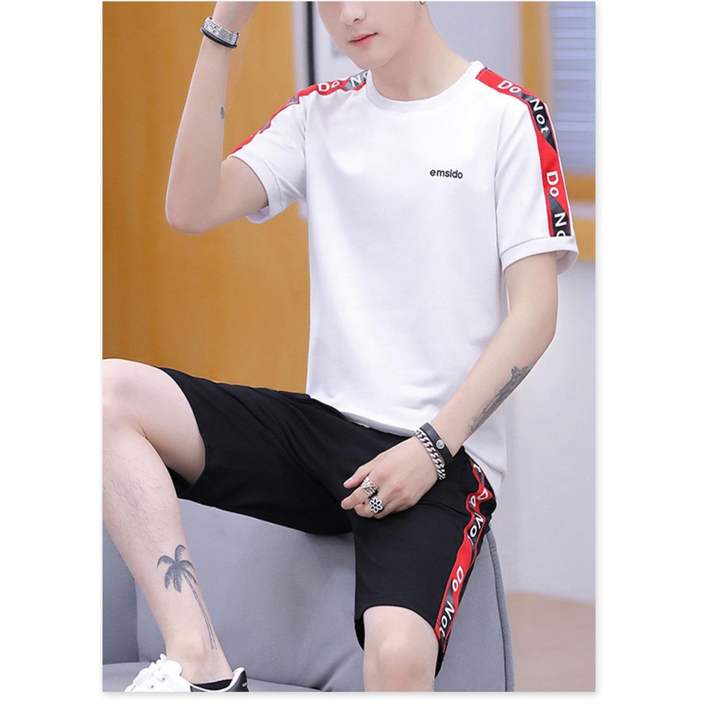 [FREESHIP TOÀN QUỐC]  Set bộ đồ quần áo thể thao nam mùa hè thun ca gian 2 chiều cực mát DT2S | BigBuy360 - bigbuy360.vn