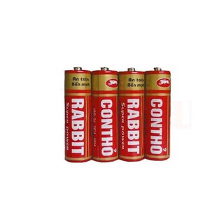 Vỉ Pin Con Thỏ CHÍNH HÃNG - LOẠI PIN ĐŨA AAA VÀ PIN TIỂU AA - giá 2 Viên
