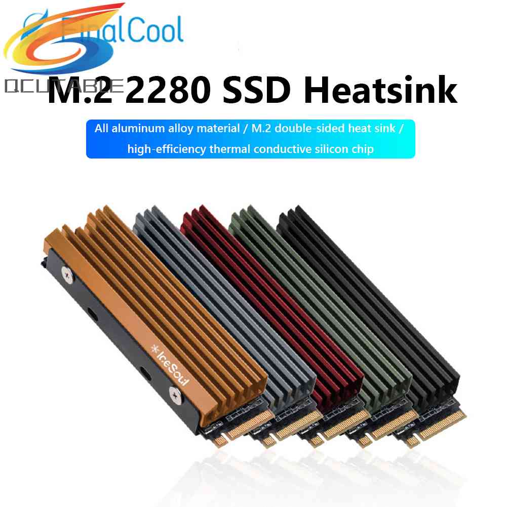 Đế Tản Nhiệt Ổ Cứng SSD FinalCool IceSoul 08 M.2 NVME NGFF 2280