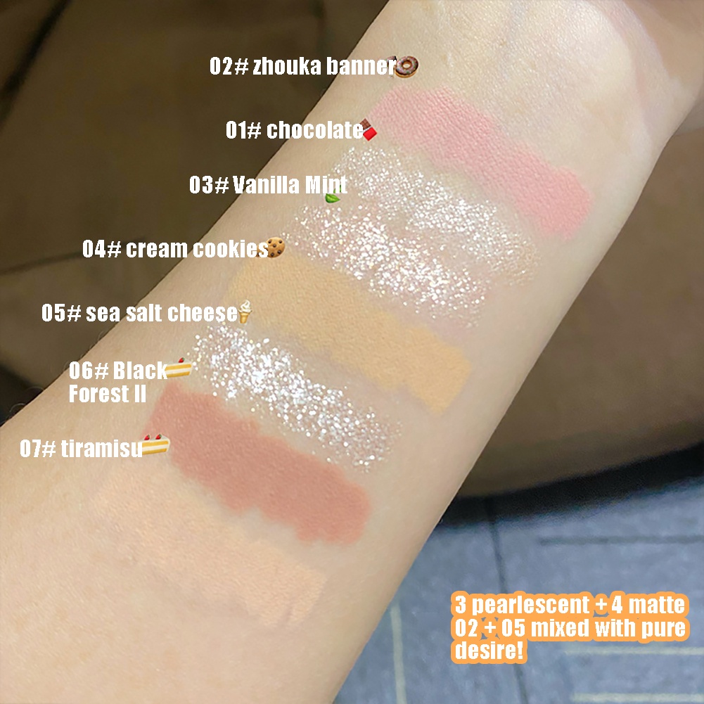 Hàng Có Sẵn Bút Phấn Mắt Bút Tằm Nằm Trái Cây Bạc Hà Ngọt Ngào, Bút Phấn Mắt, Bút Bóng, Lấp Lánh, Bút Thả Mí Tự Nhiên Thanh Toán Khi Nhận Hàng