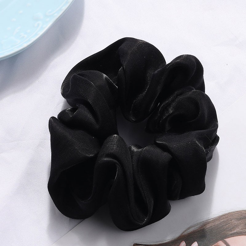 Dây buộc tóc màu trơn xinh xắn cho nữ