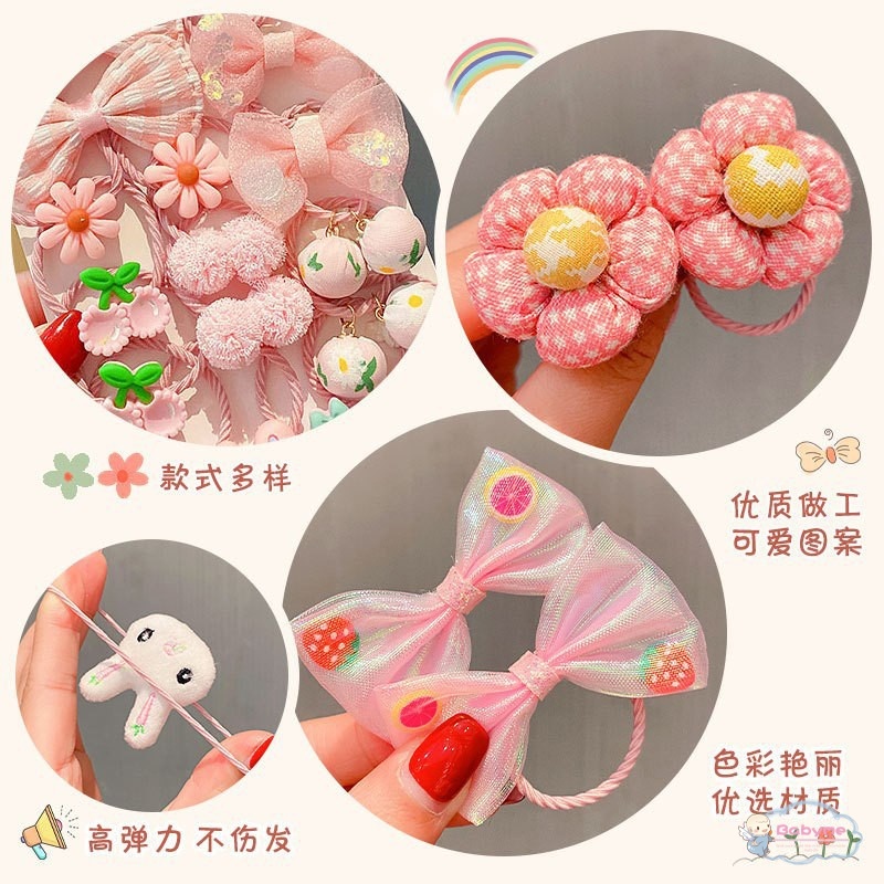 Set 20 KẹP TóC HìNh Nơ Dễ Thương Cho Bé GáI