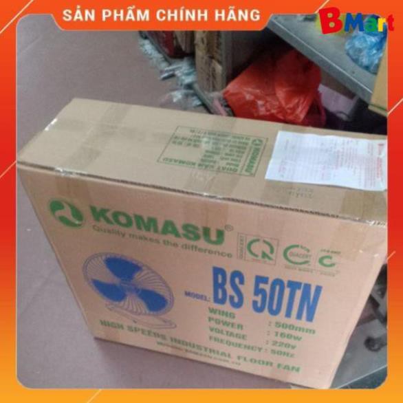 Quạt Sàn Chân Quỳ Công Nghiệp Komasu BS35TN | BS40TN | BS45TN | BS50TN , Hàng chính hãng - Bảo hành 12 tháng  - BM