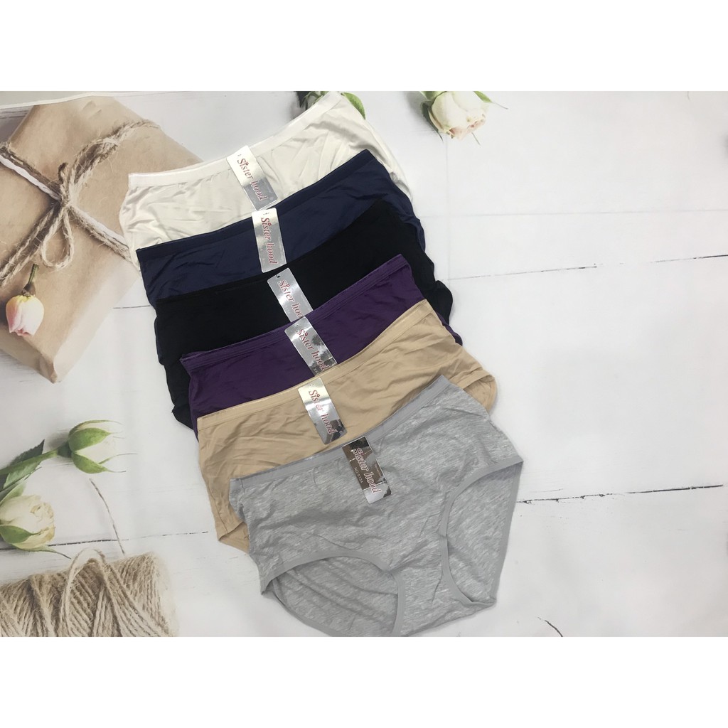 Quần lót nữ cotton big size, chip nội y Thái Lan Sisterhood thoáng mát 5134, Leblurshop | BigBuy360 - bigbuy360.vn