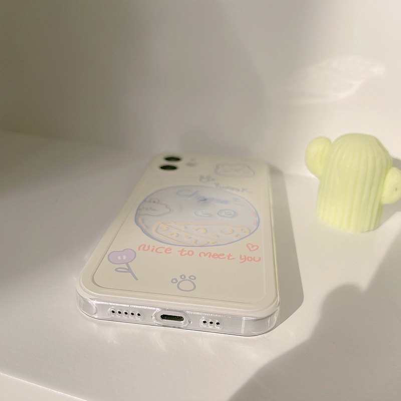 Ốp điện thoại TPU hình gấu hoạt hình cho iPhone 11 Pro Max X Xr Xs Max 7 8 Plus Se 2020 12 pro max 12 mini