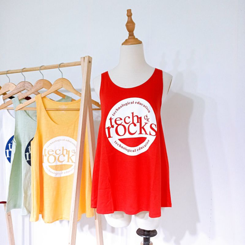 Áo tanktop thun cotton hàng đẹp chuẩn hình
