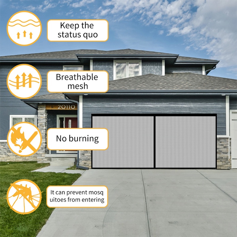 Rèm Cửa Lưới Tự Động Đóng Cỡ Lớn Mosquito