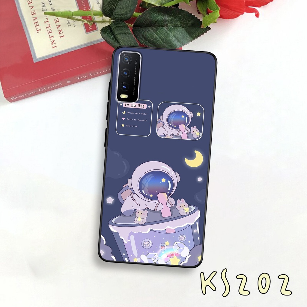 Ốp lưng Vivo Y20 - Vivo Y20s - Vivo Y12s - Ốp lưng in hình Phi hành gia cực hot