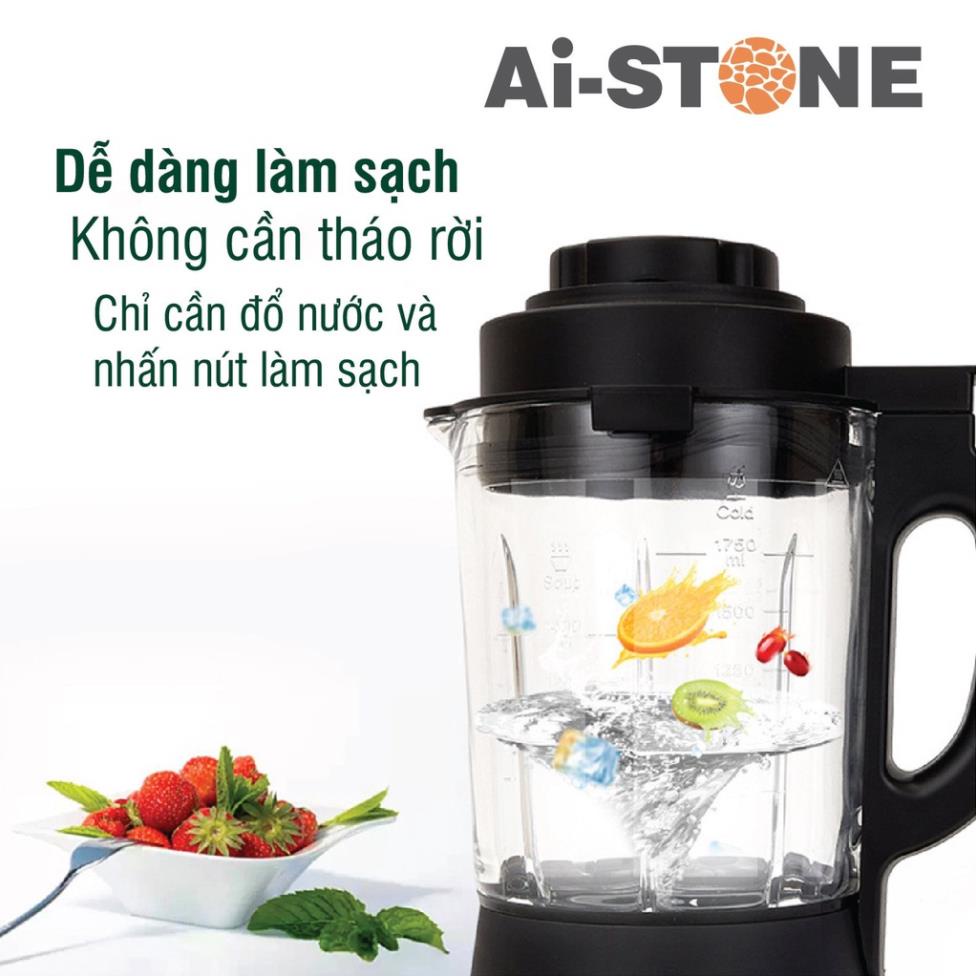 Máy Làm Sữa Hạt Ai-STONE AI-600 Chính Hãng Công Suất Cao Dung tích 1750mL - Bảo hành 12 tháng - Pecoda