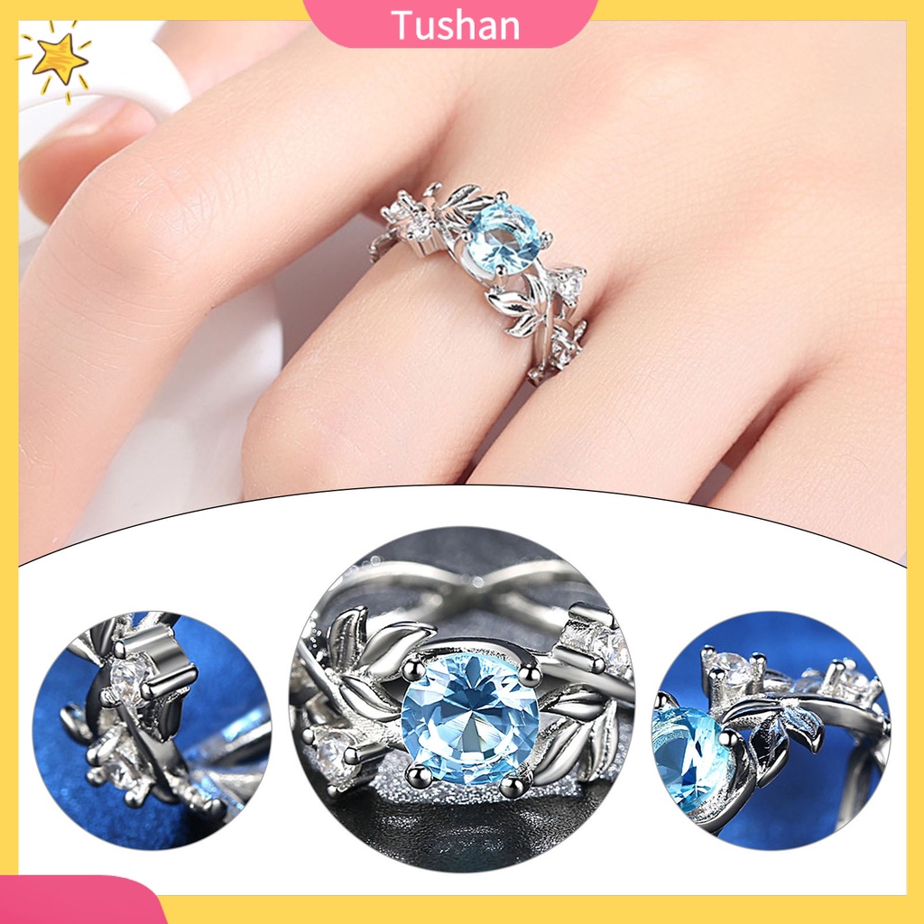 Nhẫn đính kim cương giả thời trang cho nữ