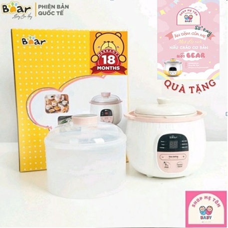 NỒI NẤU CHÁO, NINH, HẦM, HẤP CÁCH THUỶ 4 IN 1