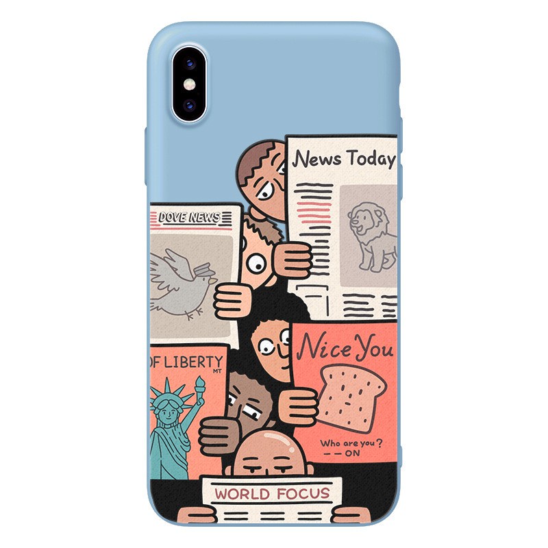 Ốp Điện Thoại Silicon Trong Suốt Cho iPhone13mini/12/12pro/11promax/x/xs/xr/xsmax6/6s/6plus/7/8/se2/7p