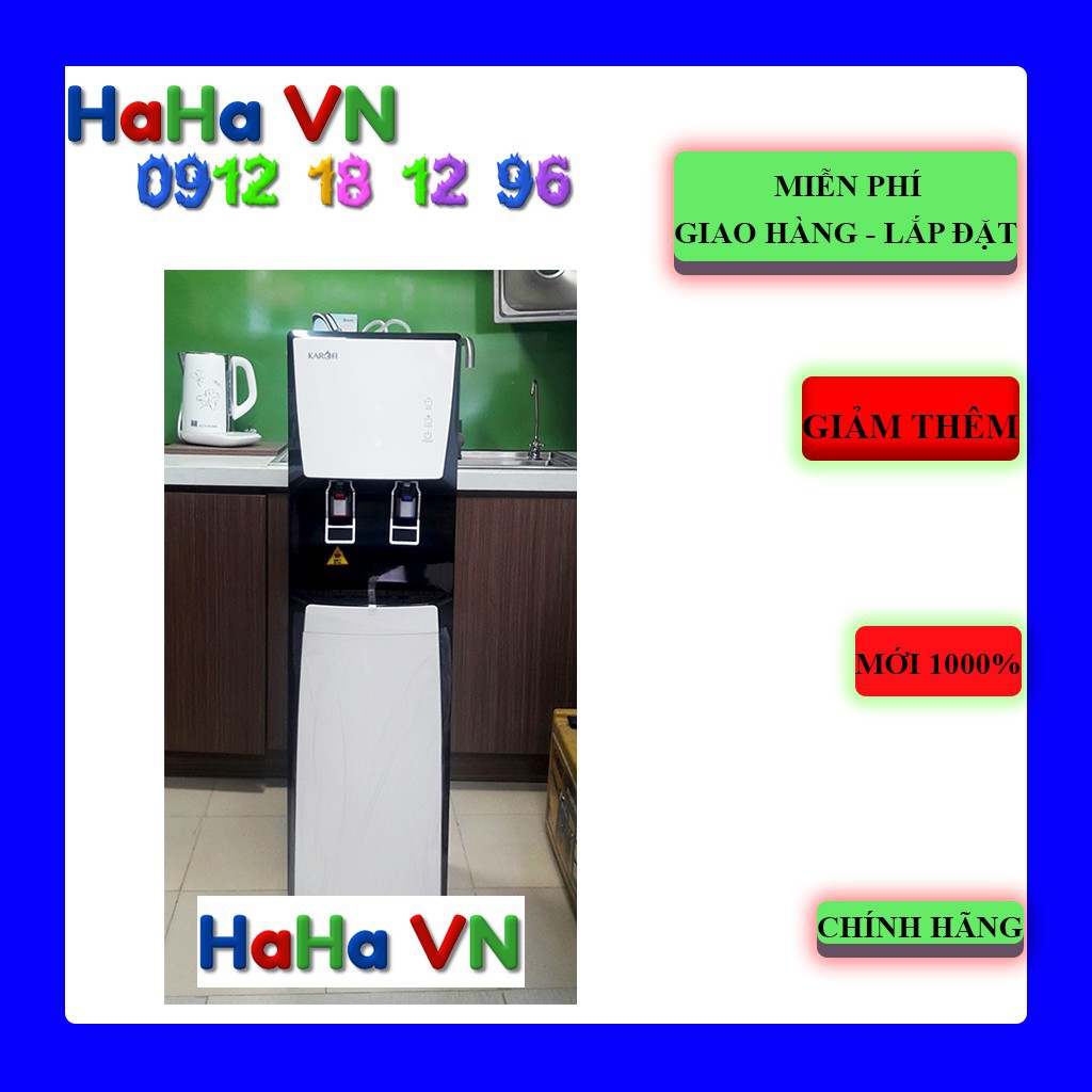 [Mã ELHAMS5 giảm 6% đơn 300K] CÂY NƯỚC NÓNG LẠNH HÚT BÌNH KAROFI HCV151-WH | KAROFI HCV151