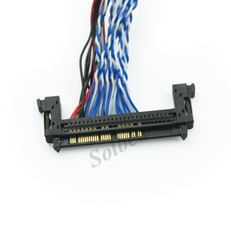 Cáp LVDS #12 cho màn Samsung ChiMei 51 pin - Nguồn bên phải