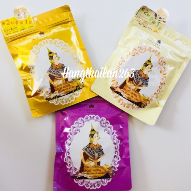 Dán thải độc hoàng cung Thái lan