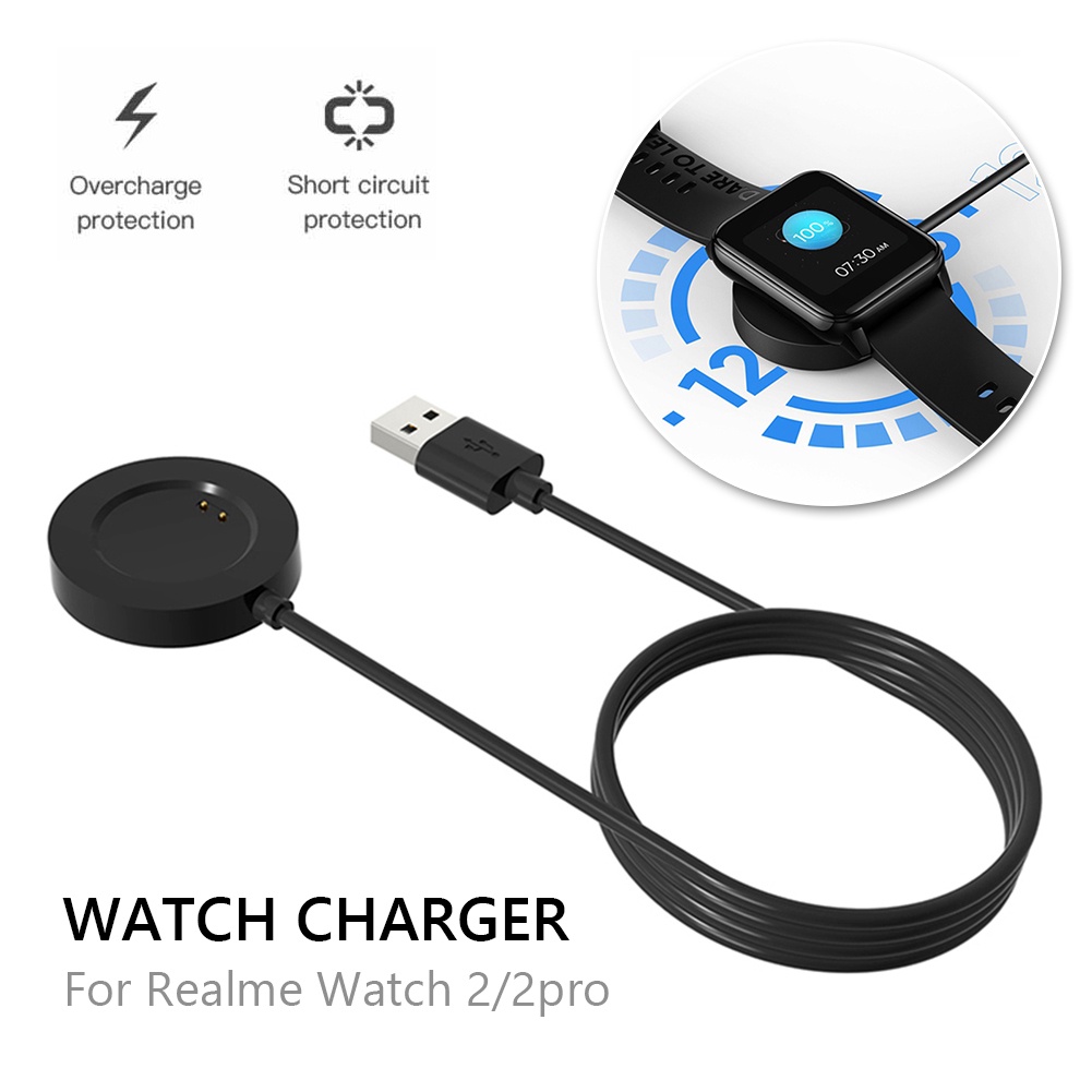 Dây Cáp Sạc USB Cho Đồng Hồ Thông Minh Realme Watch 3 / 3pro / 2 / 2pro 1 S pro T1