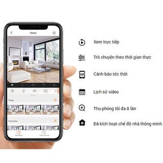 Camera WiFi Ezviz C1C B 1080P chuẩn nén H.265 Góc siêu rộng - Chính Hãng