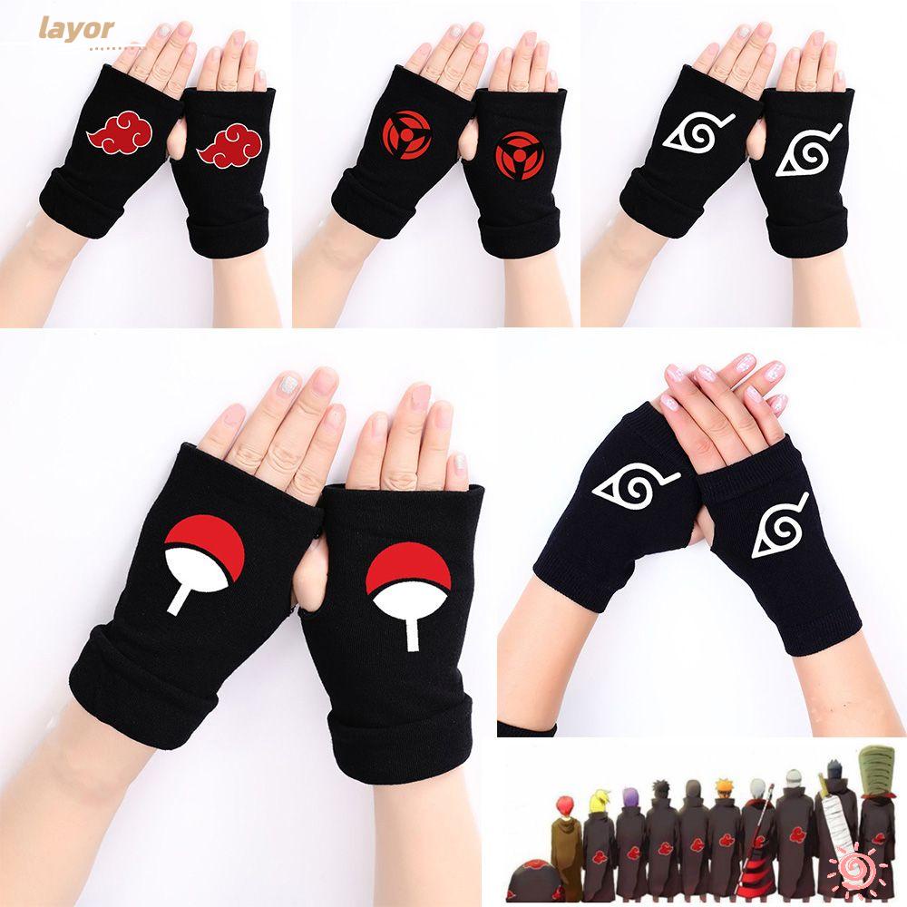 Găng Tay Cotton Không Ngón Phong Cách Anime Naruto