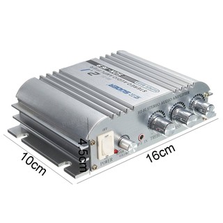 Mạch âm ly HX168AH 300w+300w 12VDC loa trầm- Hifi 2.1