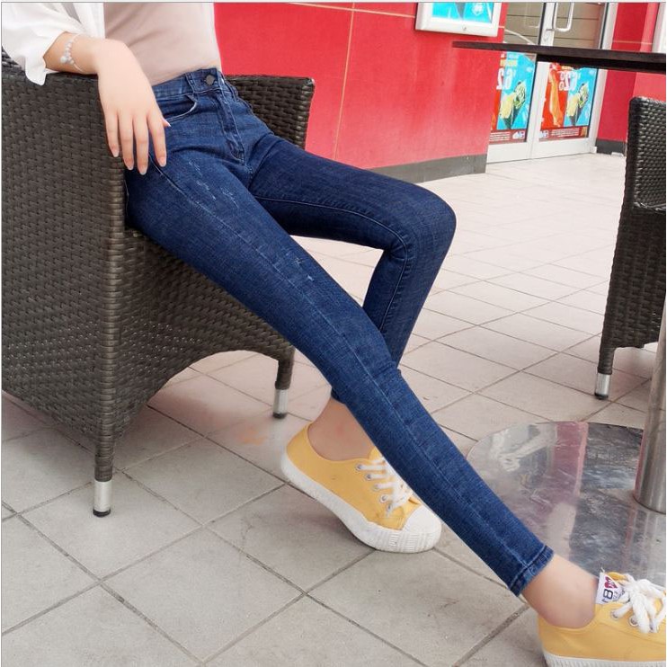 [Mã FAMAYWA giảm 10K đơn 50K] Quần jean nữ cao cấp VNXK cào nhẹ lai thường FREESHIP | BigBuy360 - bigbuy360.vn