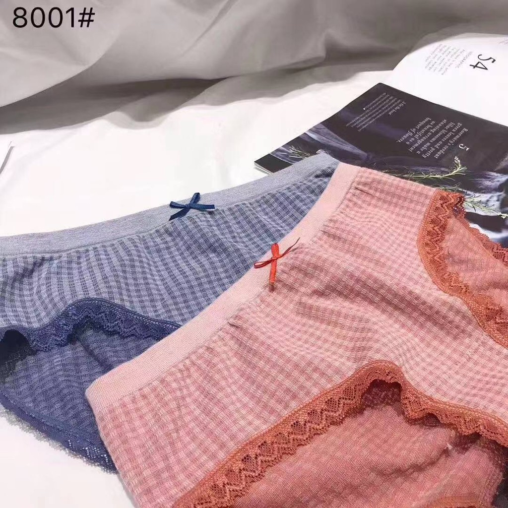 Quần Lót Cotton Muji Kẻ Caro Mềm Mịn Thoáng Mát _ Q2 - S1 | BigBuy360 - bigbuy360.vn