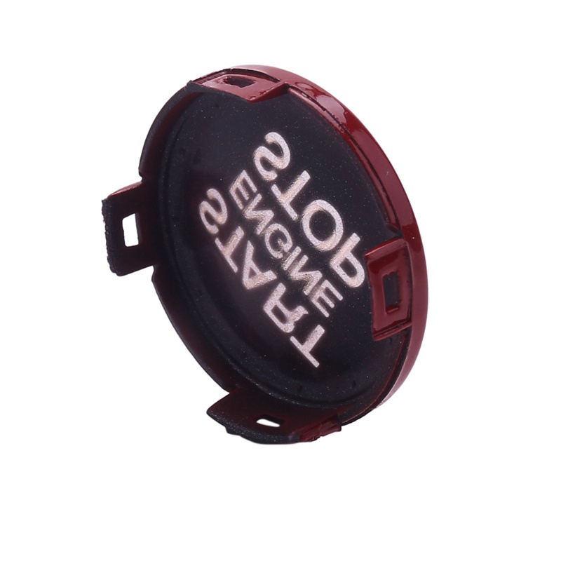 Viền Bọc Nút Khởi Động Xe Hơi Bằng ABS Màu Đỏ Cho Alfa Romeo Giulia Stelvio 2017 2018