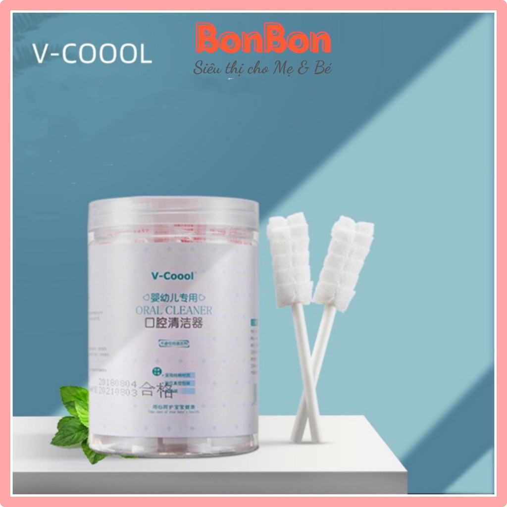 Gạc Rơ Lưỡi V-cool Vệ Sinh Răng Miệng Cho Bé