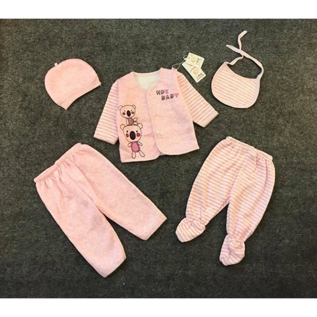 Combo 2 set đồ sơ sinh