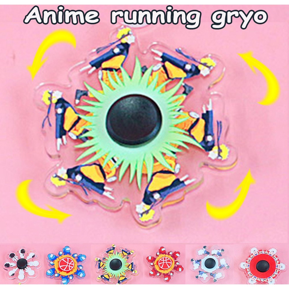 COD💥 giảm giá lớn💥Con Quay Đồ Chơi Fidget Spinner Naruto Among Us Giúp Giảm Stress
