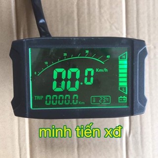Đồng hồ xe điện 48v gắn ghi đông