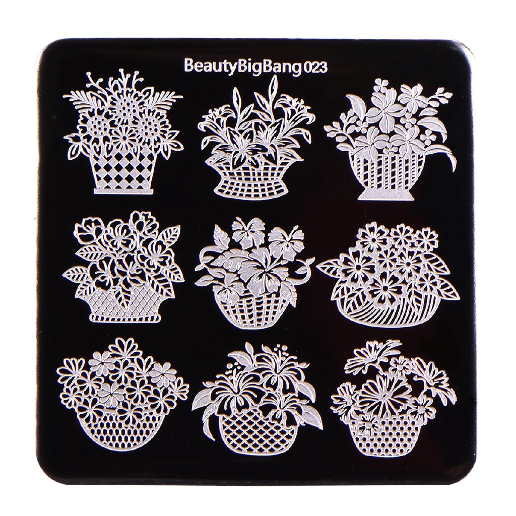 [Hàng mới về] Bộ khuôn trang trí móng tay xinh xắn chất lượng cao