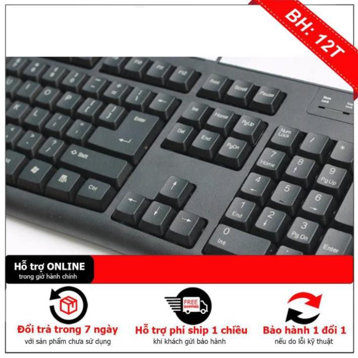 Bàn Phím Văn Phòng Eblue 045BK USB  Chính Hãng