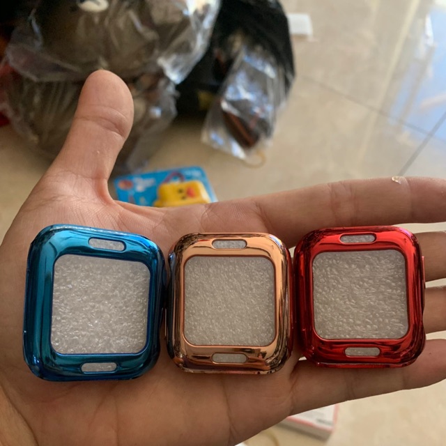 Ốp đồng hồ Apple watch xi màu