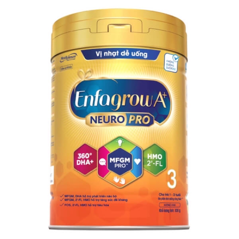 Sữa bột Enfagrow A+ neuropro số 3 830g