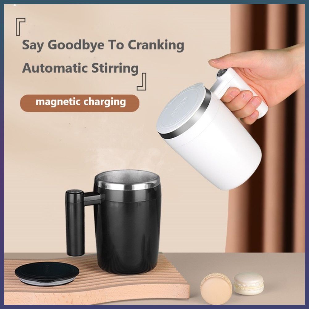Tự động Tự Khuấy Từ Cốc USB Sạc Điện Thép Không Gỉ Cà Phê Cốc Trộn Thông Minh Mixer Nhiệt Cốc 380ml