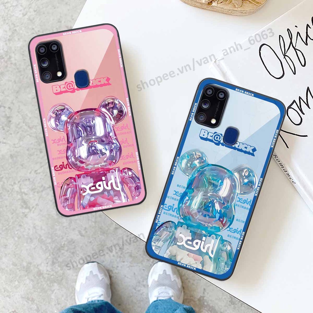 Ốp Samsung M31 be@r brick mars thời trang, ốp lưng điện thoại viền dẻo siêu chất